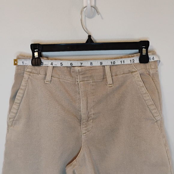 American Eagle Outfitters Khaki Flat Front Womens Shorts - Picture 9 of 11
